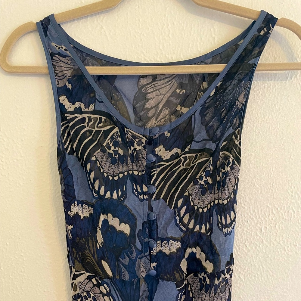 Butterfly sheer maxi dress 🦋